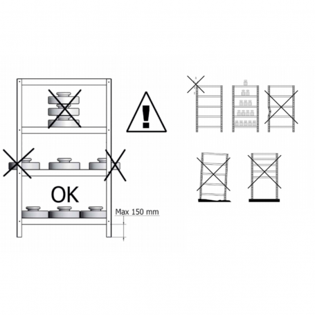 Стелаж FXW 900/400/1800 ⋙ на цена от 55.00000лв  - Allegro-bg.com
