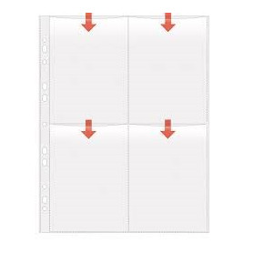 Папка джоб А4, за 4 снимки 10 х 15 см, 10 броя 162152 2