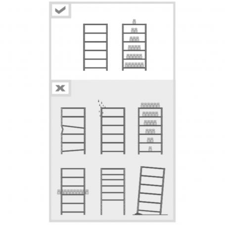 Стелаж FX 900/400/1800 ⋙ на цена от 89.01лв  - Allegro-bg.com