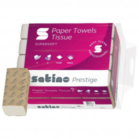 Кърпи за ръце, V-сгъване, 336 броя, двупластови, целулозни 111403 2