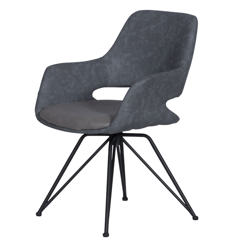 Трапезен стол DEVON - сив ⋙ на цена от 294.00лв  - Allegro-bg.com