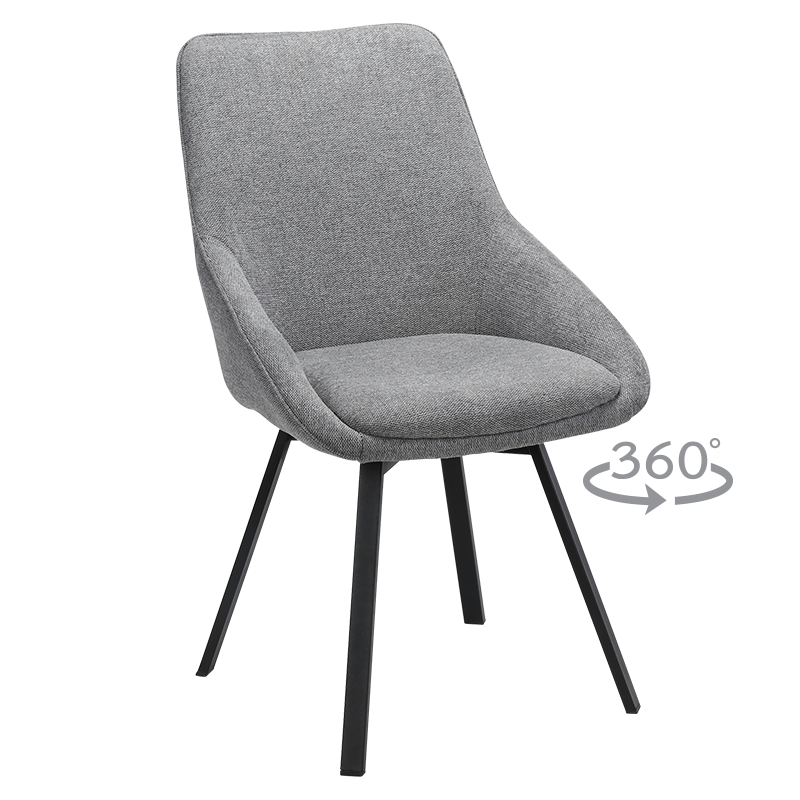 Трапезен стол WIGAN - сив ⋙ на цена от 199.80лв  - Allegro-bg.com