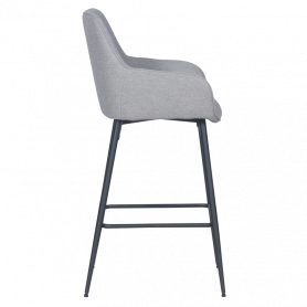 Бар стол MERTON - сив CM ⋙ на цена от 192.00лв  - Allegro-bg.com