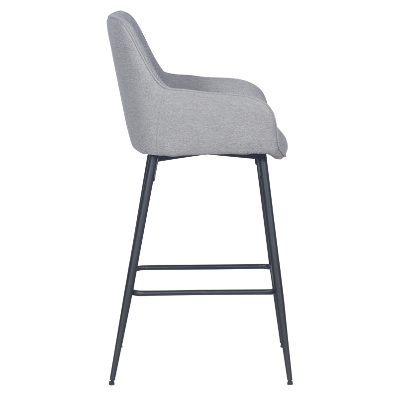 Бар стол MERTON - сив CM ⋙ на цена от 192.00лв  - Allegro-bg.com