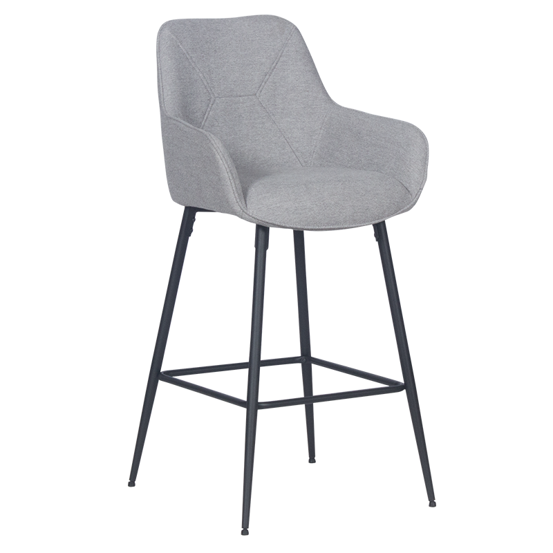 Бар стол MERTON - сив CM ⋙ на цена от 192.00лв  - Allegro-bg.com