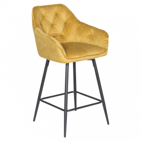 Бар стол LAZIO - жълт ⋙ на цена от 198.00лв  - Allegro-bg.com