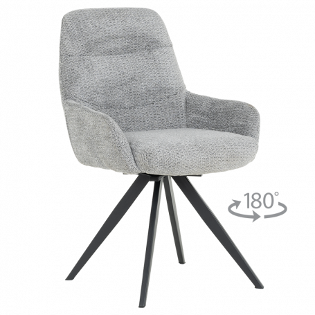 Трапезен стол ASCOT - сив ⋙ на цена от 276.00лв  - Allegro-bg.com