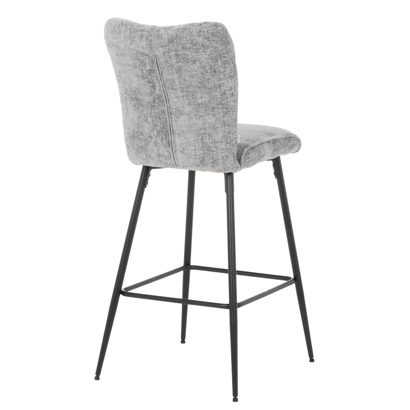 Бар стол BODMIN - сив ⋙ на цена от 159.60лв  - Allegro-bg.com