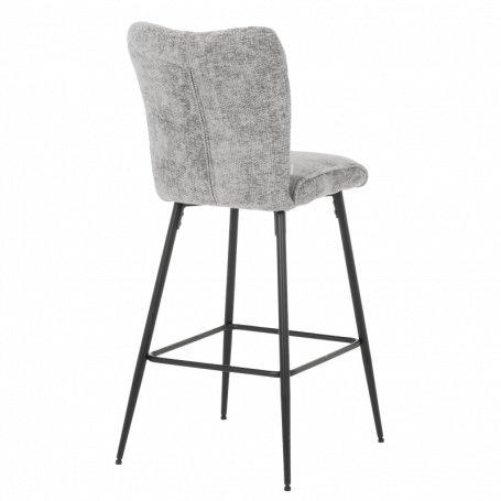 Бар стол BODMIN - сив ⋙ на цена от 159.60лв  - Allegro-bg.com