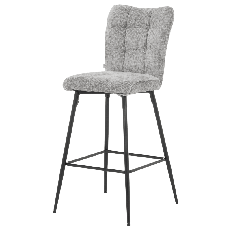 Бар стол BODMIN - сив ⋙ на цена от 159.60лв  - Allegro-bg.com