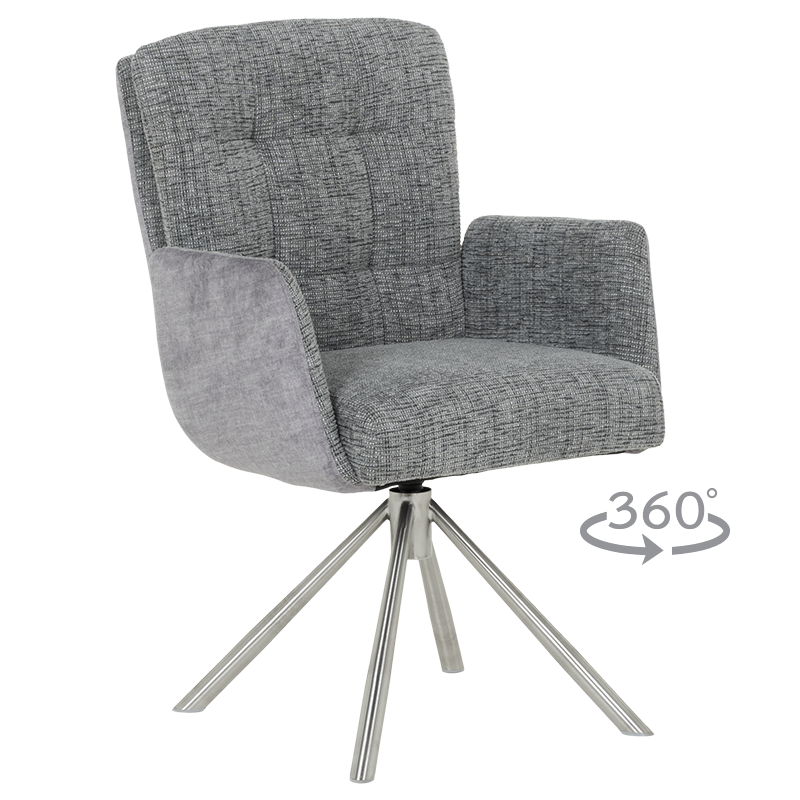 ТРАПЕЗЕН СТОЛ KEILA - СИВ ⋙ на цена от 297.60лв  - Allegro-bg.com