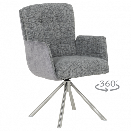 ТРАПЕЗЕН СТОЛ KEILA - СИВ ⋙ на цена от 297.60лв  - Allegro-bg.com