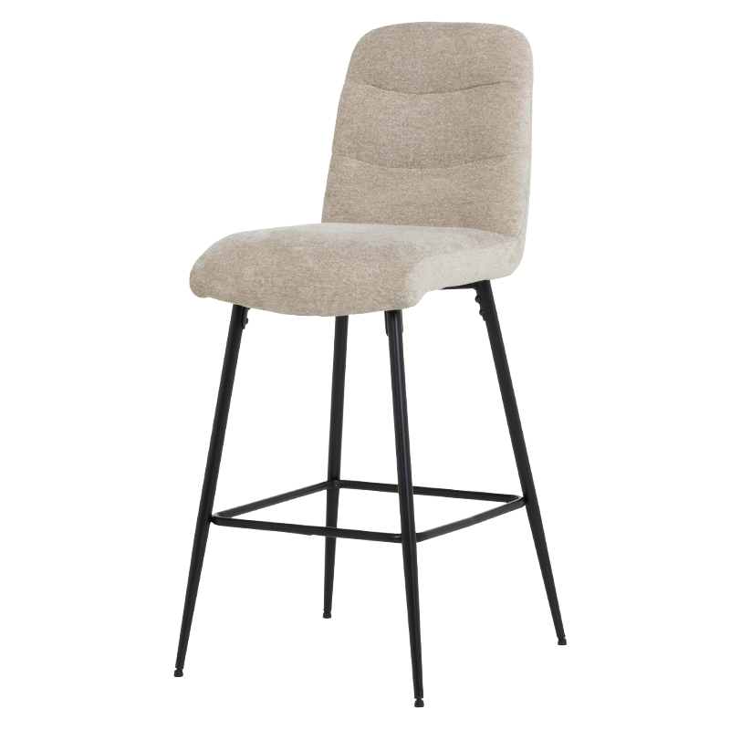 Бар стол ALFORD - бежов  ⋙ на цена от 169.20лв  - Allegro-bg.com