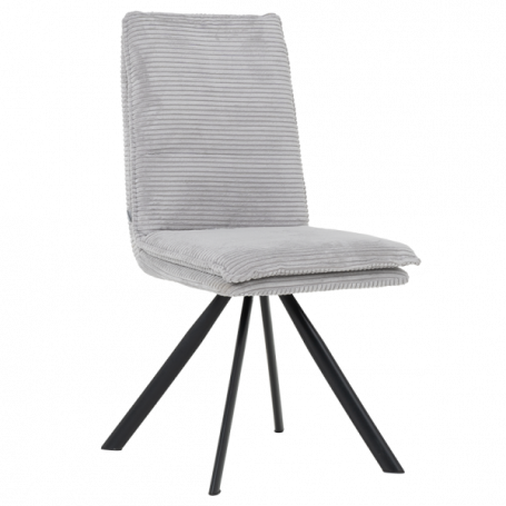 Трапезен стол ELY N - сив ⋙ на цена от 189.60лв  - Allegro-bg.com