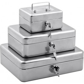 Персонална метална каса, 152 x 118 х 80 мм 111211 2