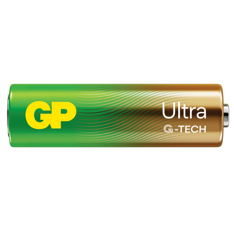 Батерии GP Ultra LR6 AA, 1.5V, алкални, 4 бр. 020334