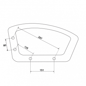 Подлакътник за офис стол  ⋙ на цена от 27.60лв  - Allegro-bg.com