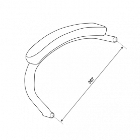 Подлакътник за офис стол  ⋙ на цена от 25.20лв  - Allegro-bg.com 2