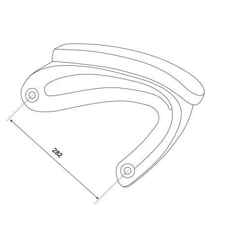 Подлакътник за офис стол  ⋙ на цена от 25.20лв  - Allegro-bg.com