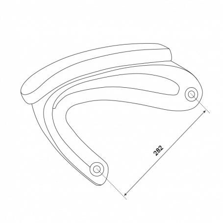 Подлакътник за офис стол  ⋙ на цена от 25.20лв  - Allegro-bg.com