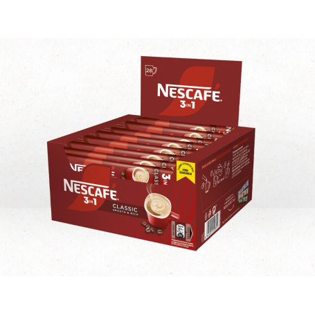 Nescafe 3 в 1 Classic,  ⋙ на цена от 15.12лв  - Allegro-bg.com