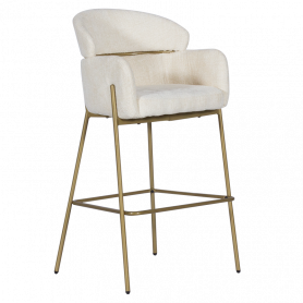 Бар стол CUNEO 1  - крем ⋙ на цена от 189.60лв  - Allegro-bg.com