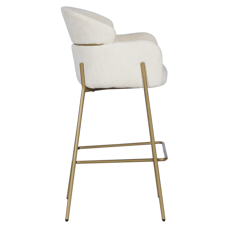 Бар стол CUNEO 1  - крем ⋙ на цена от 189.60лв  - Allegro-bg.com