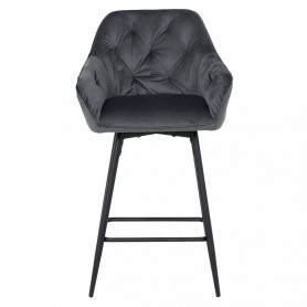 Бар стол LAZIO - тъмносив ⋙ на цена от 198.00лв  - Allegro-bg.com 2