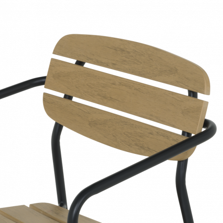 Метален градински стол  ⋙ на цена от 177.60лв  - Allegro-bg.com