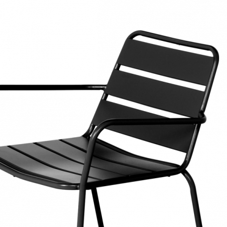 Метален градински стол  ⋙ на цена от 158.40лв  - Allegro-bg.com