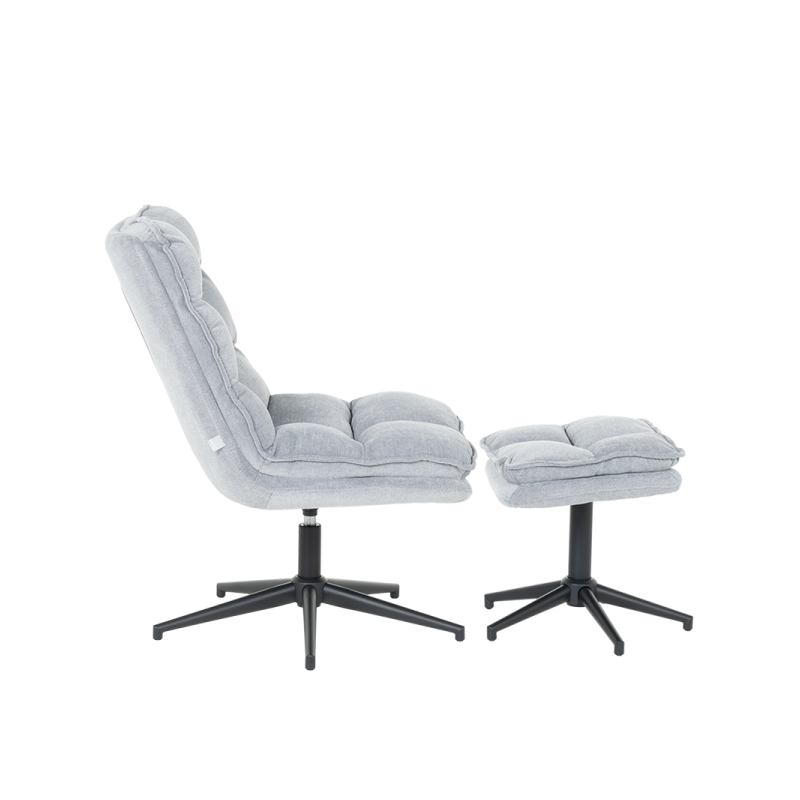 Кресло с табуретка JANET ⋙ на цена от 384.00лв  - Allegro-bg.com