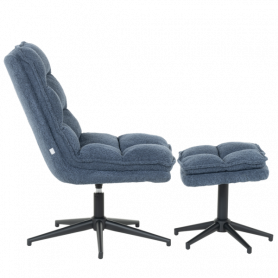 Кресло с табуретка JANET ⋙ на цена от 384.00лв  - Allegro-bg.com 2