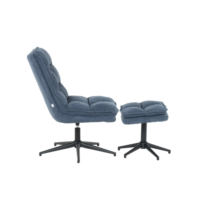 Кресло с табуретка JANET ⋙ на цена от 384.00лв  - Allegro-bg.com