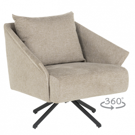 Кресло FERGUS - бежово  ⋙ на цена от 588.00лв  - Allegro-bg.com