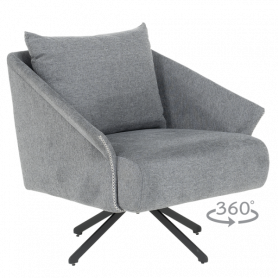 Кресло FERGUS - сиво BF 5 ⋙ на цена от 588.00лв  - Allegro-bg.com