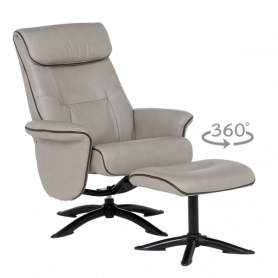 Кресло с табуретка EMA  ⋙ на цена от 576.00лв  - Allegro-bg.com