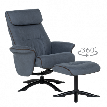 Кресло с табуретка EMA  ⋙ на цена от 576.00лв  - Allegro-bg.com