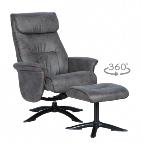 Кресло с табуретка EMA  ⋙ на цена от 576.00лв  - Allegro-bg.com