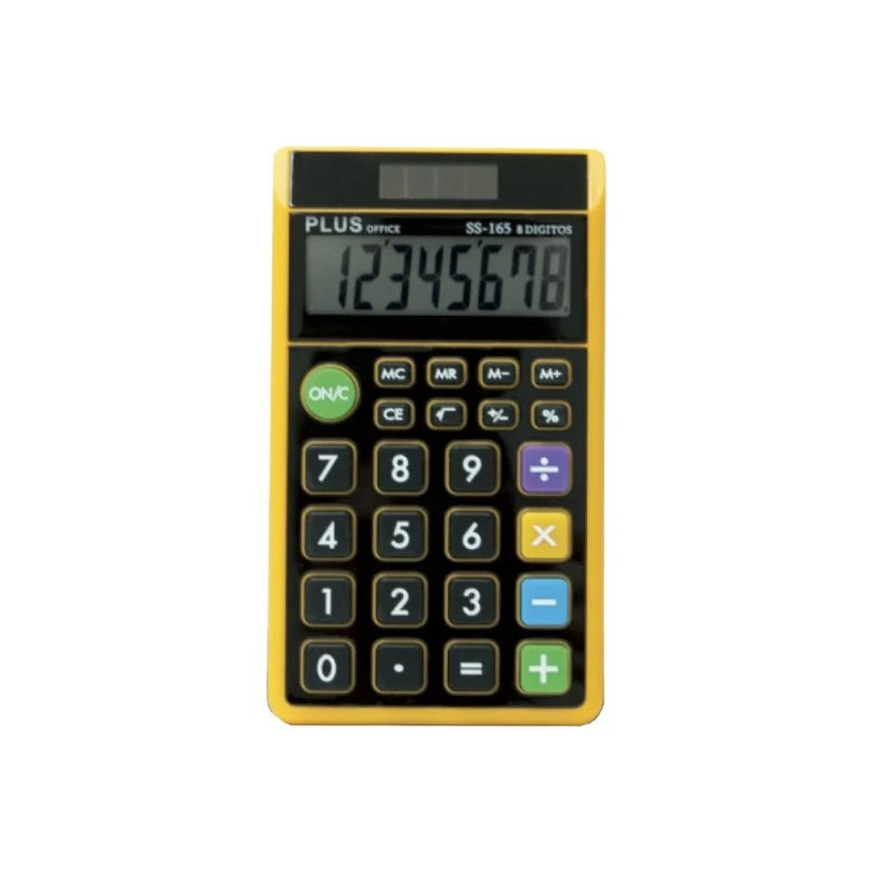 Калкулатор Plus Office SS-165, оранжев  110826