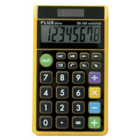 Калкулатор Plus Office SS-165, оранжев  110826