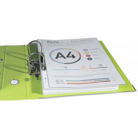 Папка джоб А4, 90 мкм, 100 бр., кристал 160108