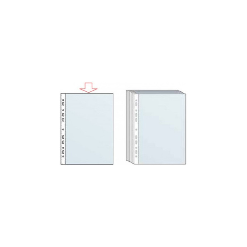 Папка джоб А4, кристал, 100 ⋙ на цена от 5.16лв  - Allegro-bg.com