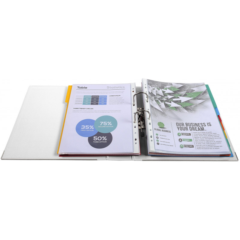 Папка джоб LUX А4+, 40 мкм, 100 бр., кристал 163821