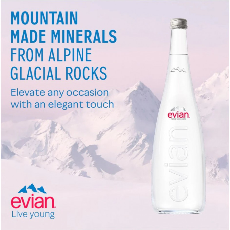 Минерална вода Evian, 0.75 л 150509
