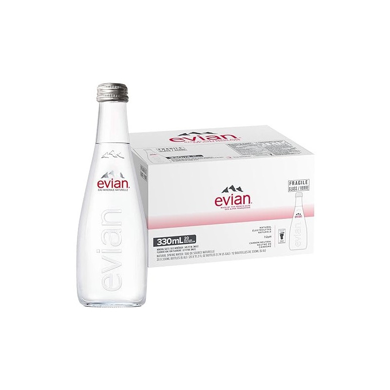 Минерална вода Evian, 0.33 л 150541