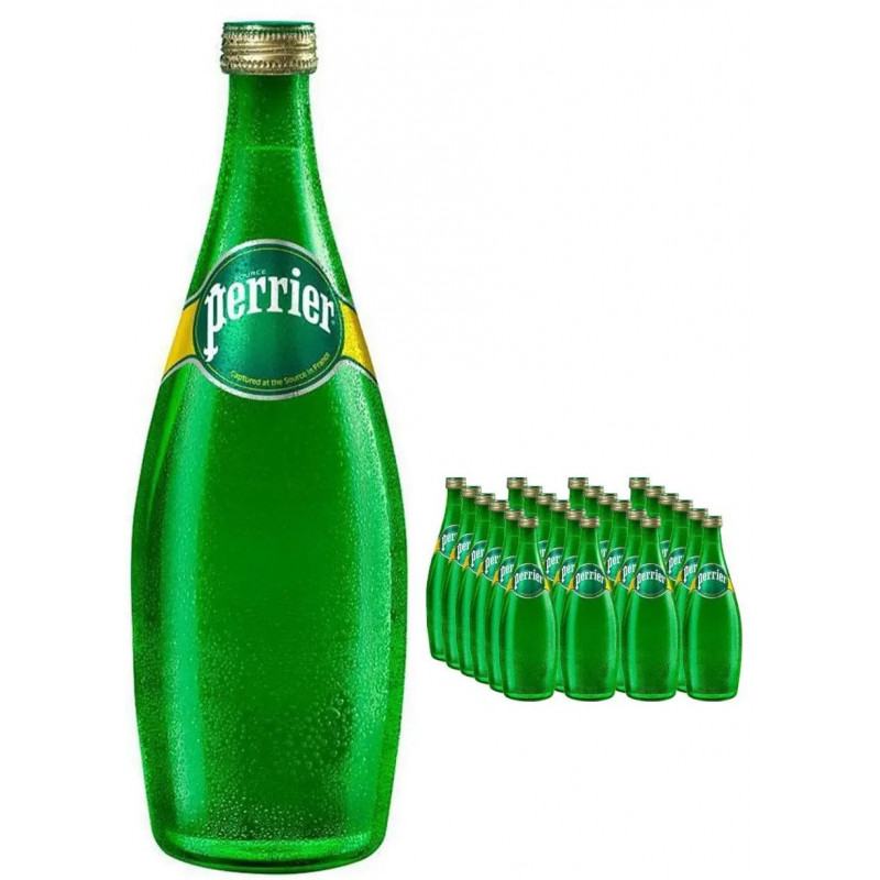 Минерална вода Perrier, 0.75 л, газирана, стъкло  150507