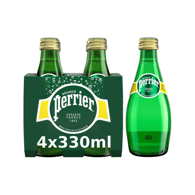 Минерална вода Perrier, 0.33 л, газирана, стъкло 150508
