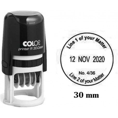 Датник Colop Printer R30, Ø30 мм 101202