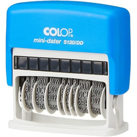 Датник Colop S120 DD, с две дати/цифри 300155