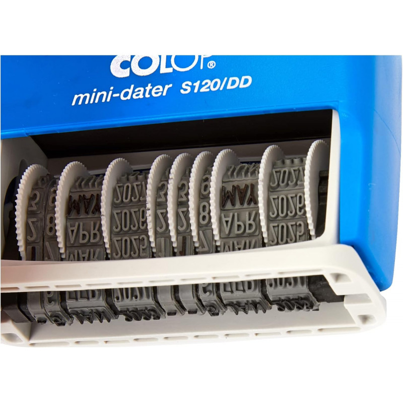 Датник Colop S120 DD, с две дати/цифри 300155